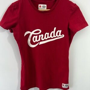 Hudson Bay Olympic Red Canada T-Shirt